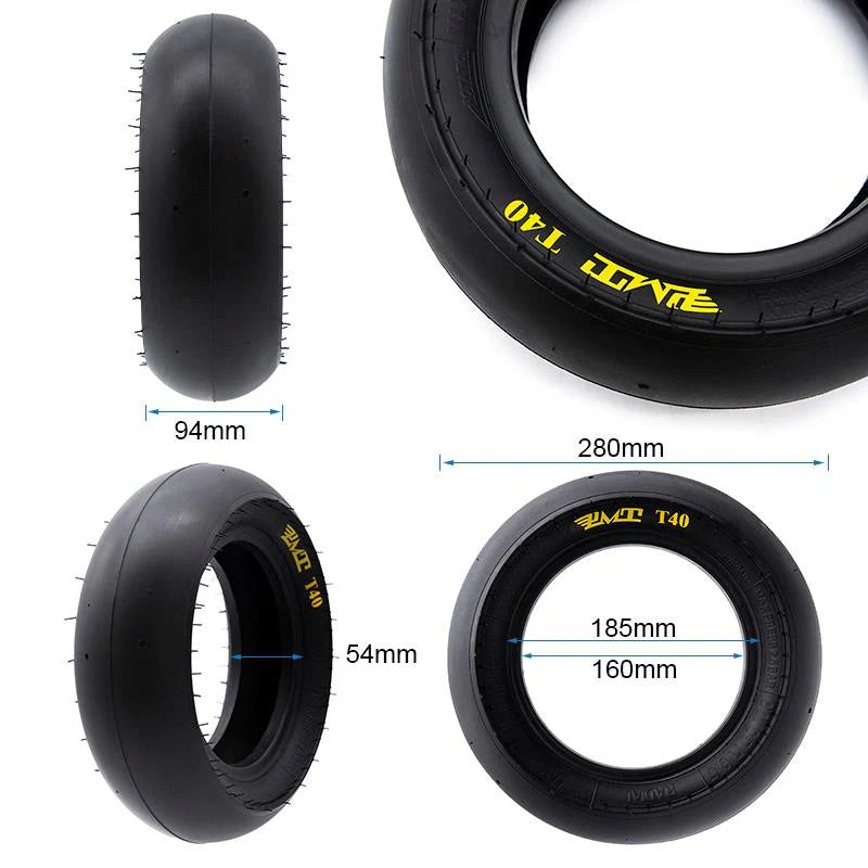 Tubeless Reifen radial T40 Slick 90/65R6,5
