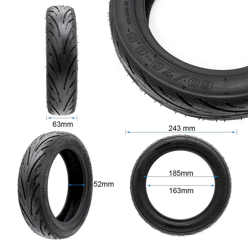 Ersatzreifen 60/ 70-6.5 schlauchlos / Tubeless mit Pannenschutz